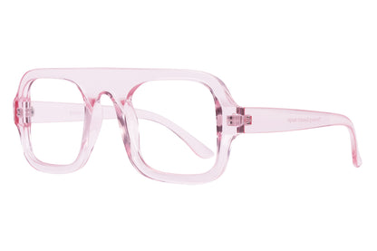 SIGGE transp. pink Reading Glasses