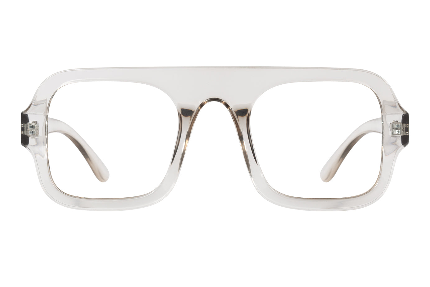 ELTON transp grey Reading Glasses