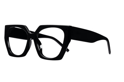 BL-SACHA solid black Blue light Reading Glasses. NEW SS25 Även utan styrka!