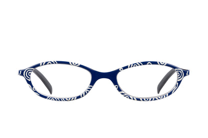 DOVE white-blue Reading glasses