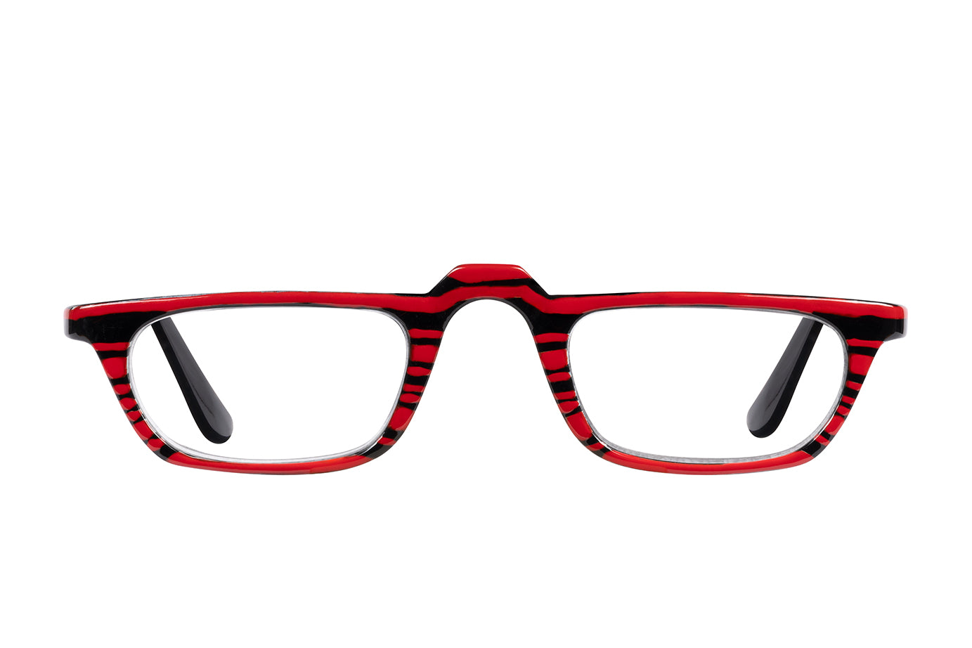 CLIANTHIA red-black Reading glasses