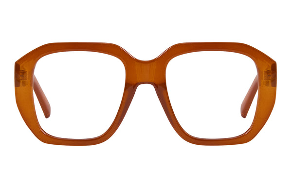 CATHY milky brown Reading Glasses NEW AW-24