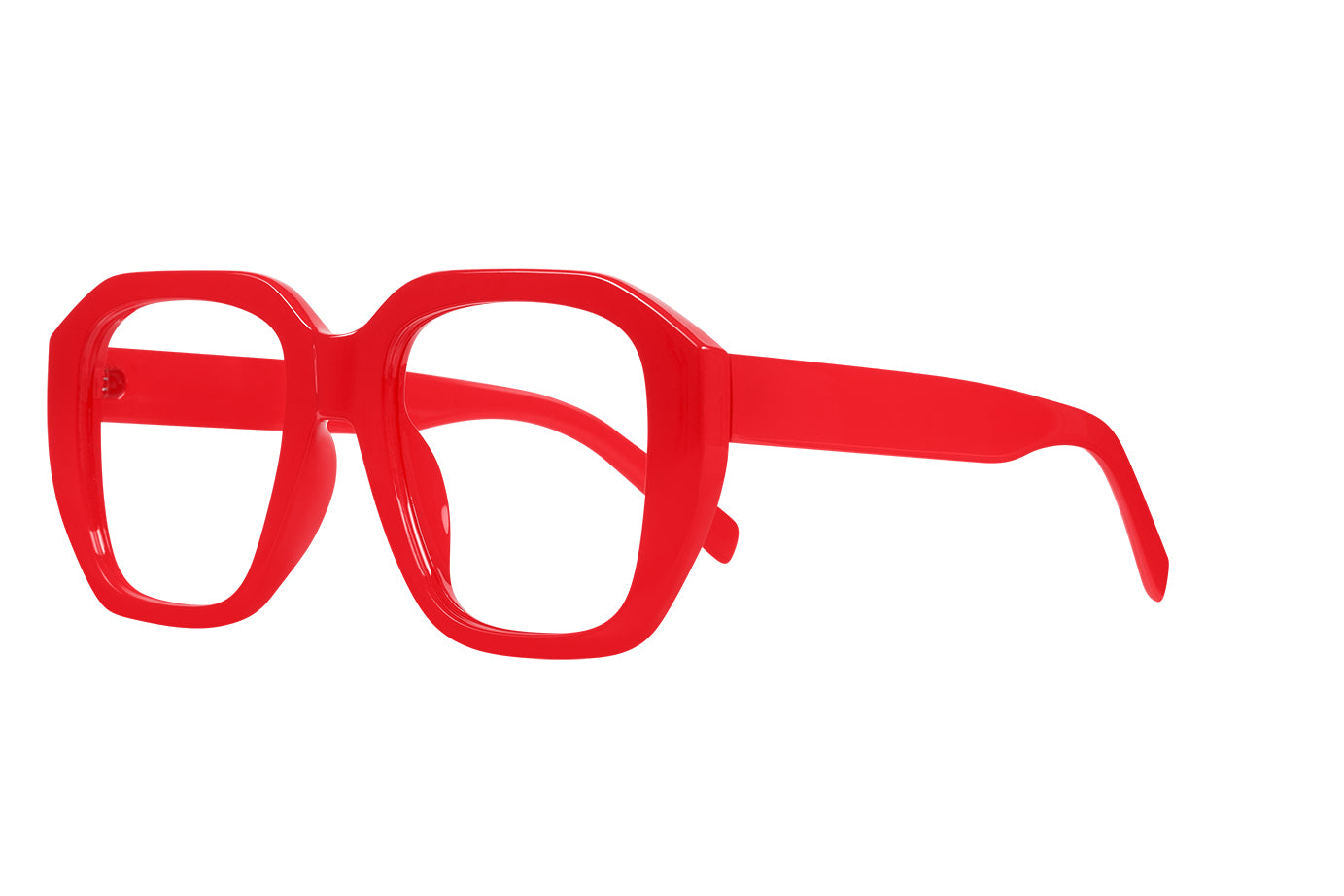 DORIT solid red Reading Glasses