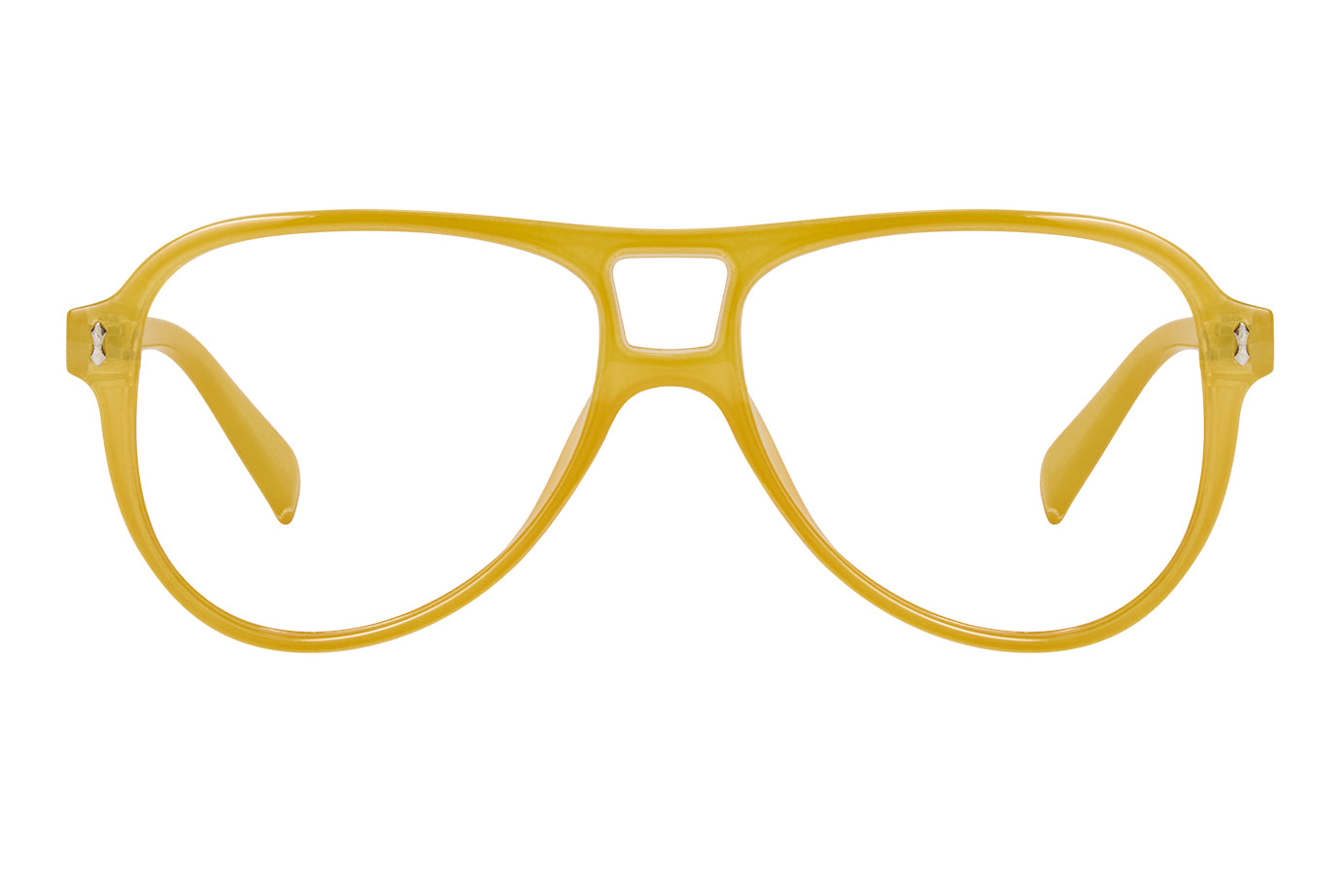 IZZY transp soft yellow Reading Glasses - NEW SS-25