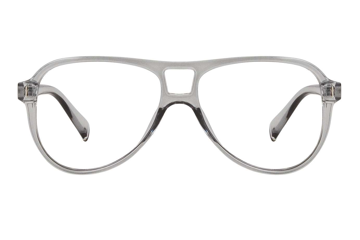 JONATHAN transp grey Reading Glasses. Favorit. Åter i lager!