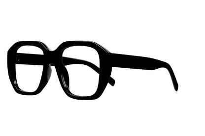 LUCY solid black Reading Glasses