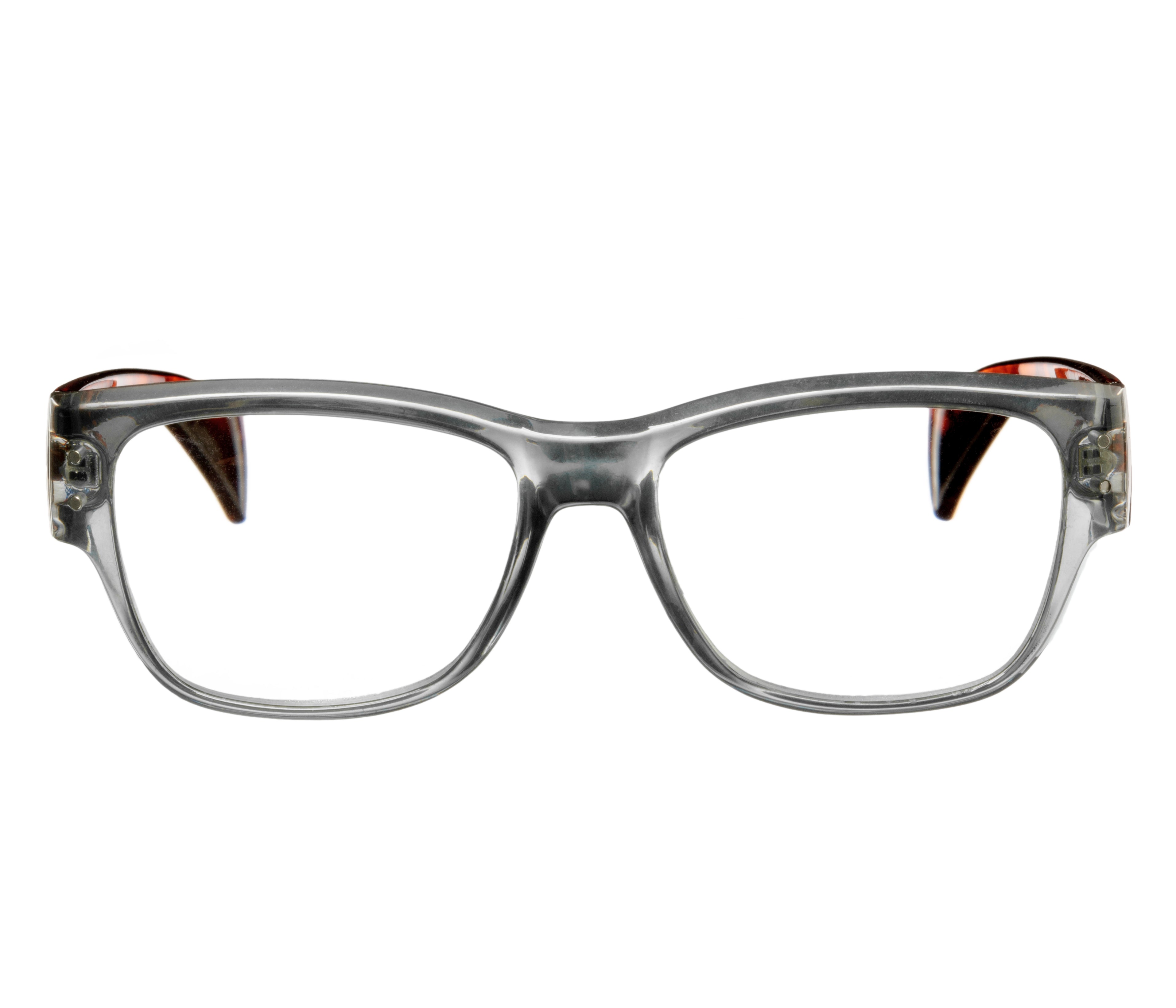 ALEXIA transp.  grey-turtle brown Reading Glasses 50% RABATT - endast +1.0 kvar i lager