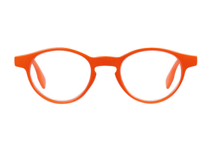 ANTON solid orange Reading Glasses