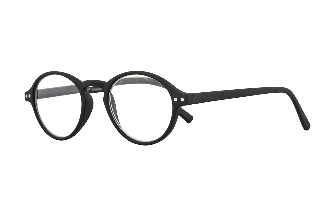 FRANZ Black rubber Reading Glasses - POPULÄR