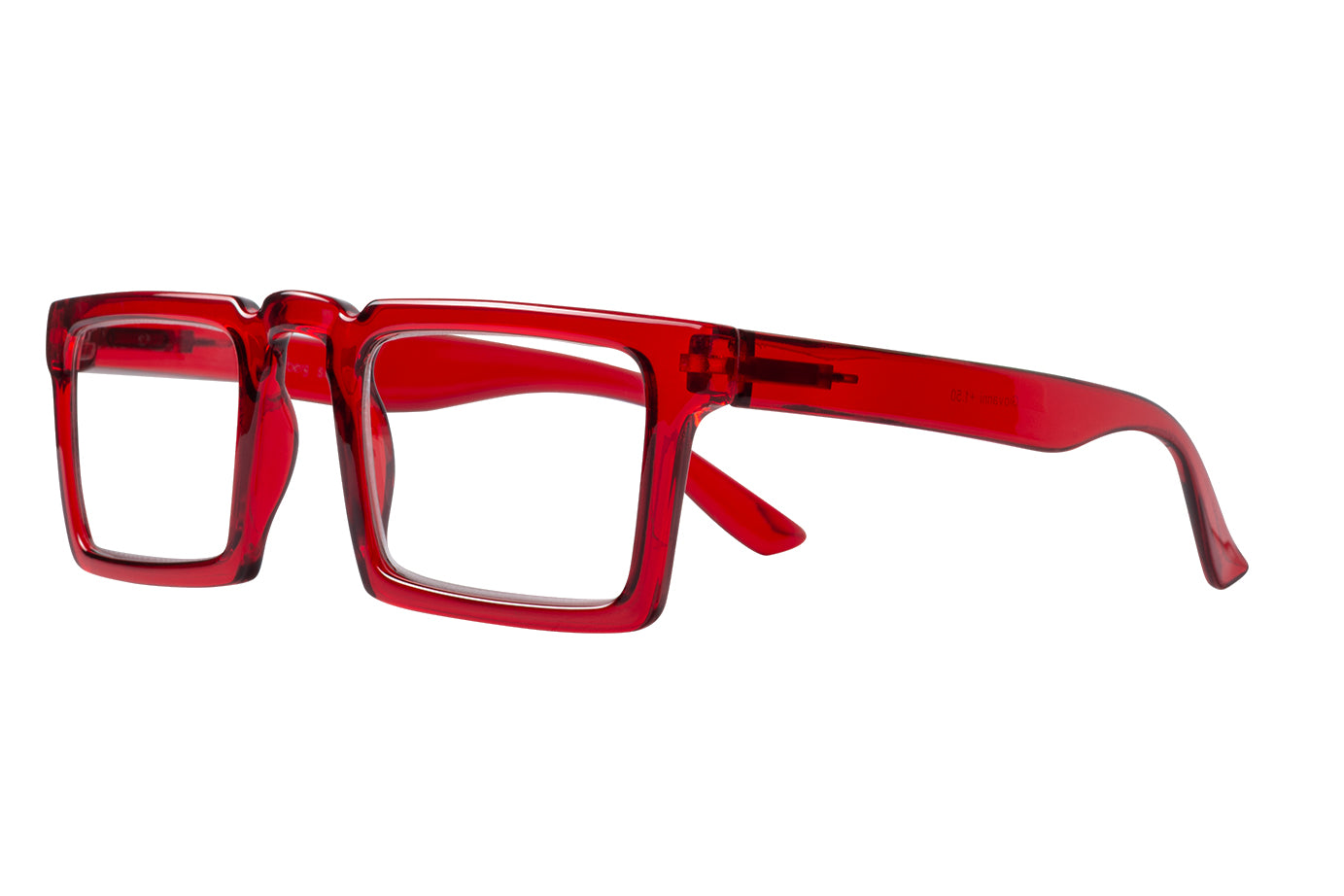 GIOVANNI Transp. red Reading Glasses. Få kvar i lager. De sista till 25% RABATT