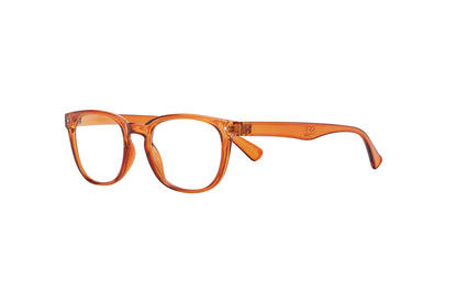 HOLSTEBRO transp lion-brown Reading Glasses.