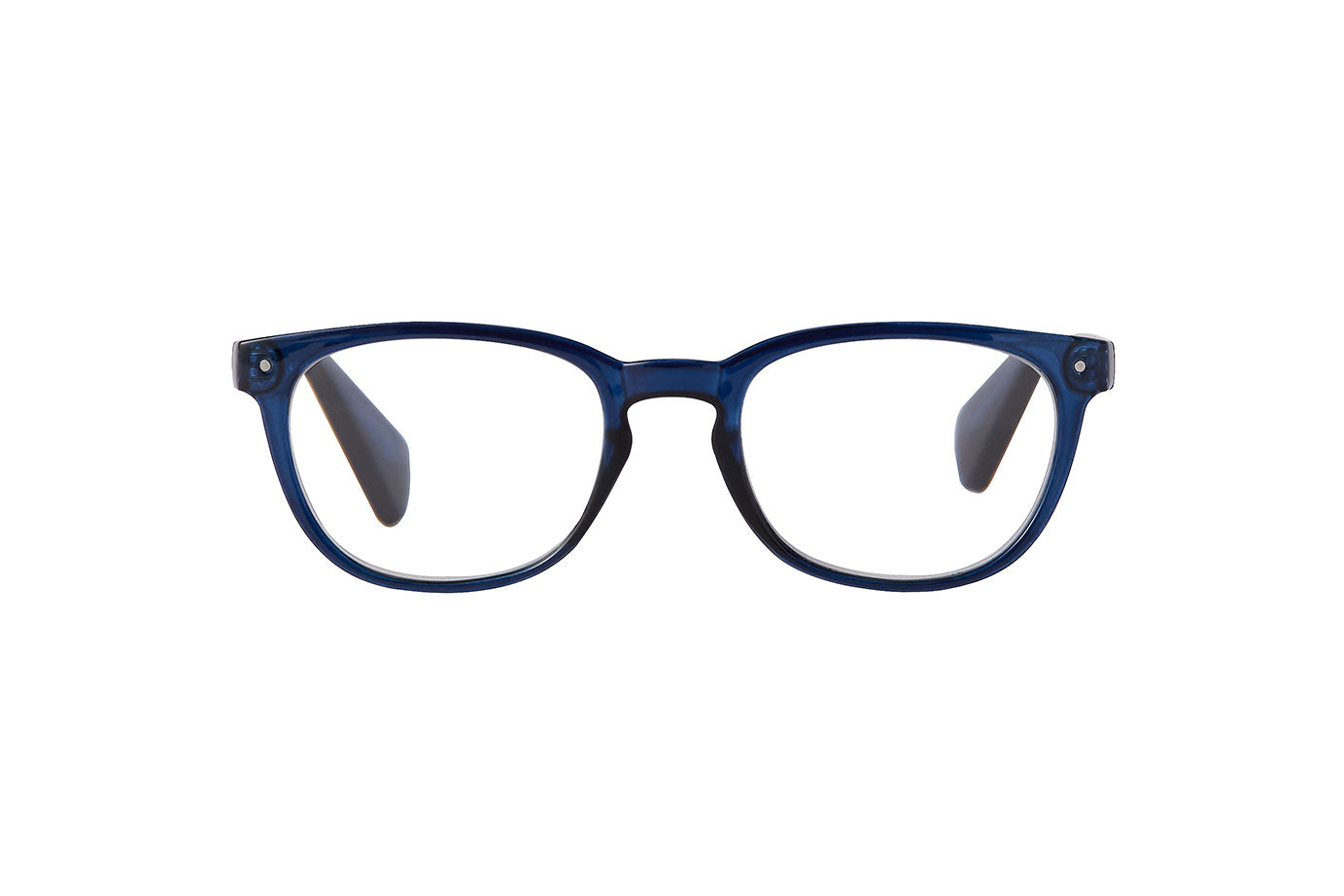 KOLDING transp blue Reading Glasses.