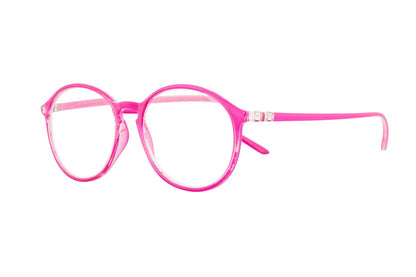 LILY Transp. Cerise Reading Glasses 35% RABATT