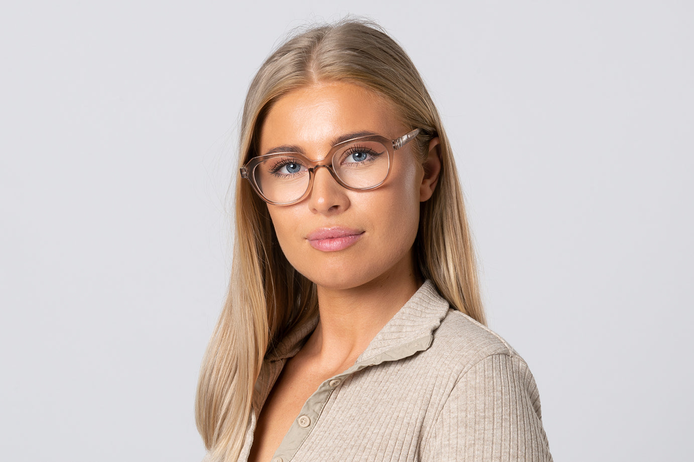 BITTE Transp. Olive Reading Glasses 25% RABATT