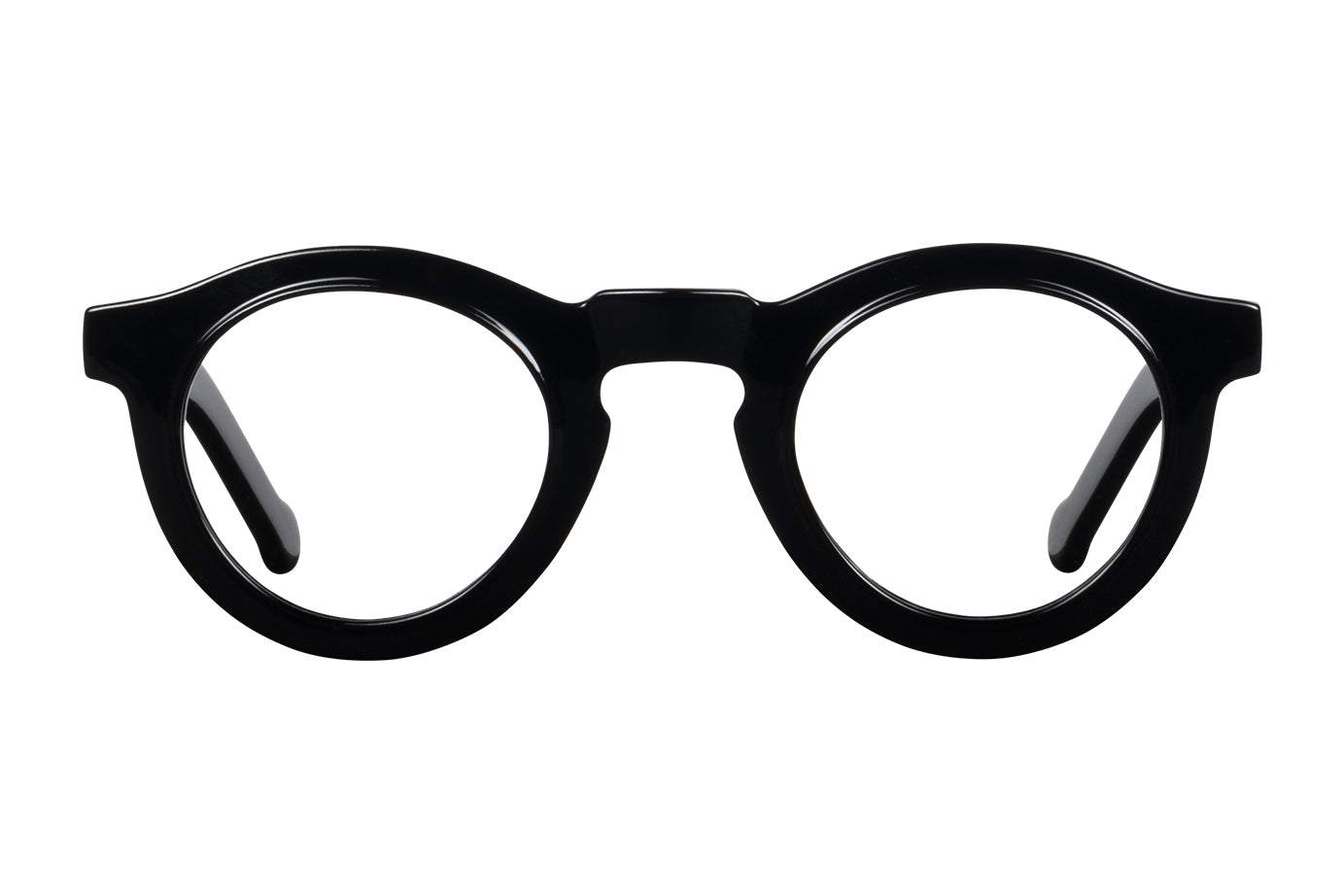 VINCENT solid black Reading Glasses.