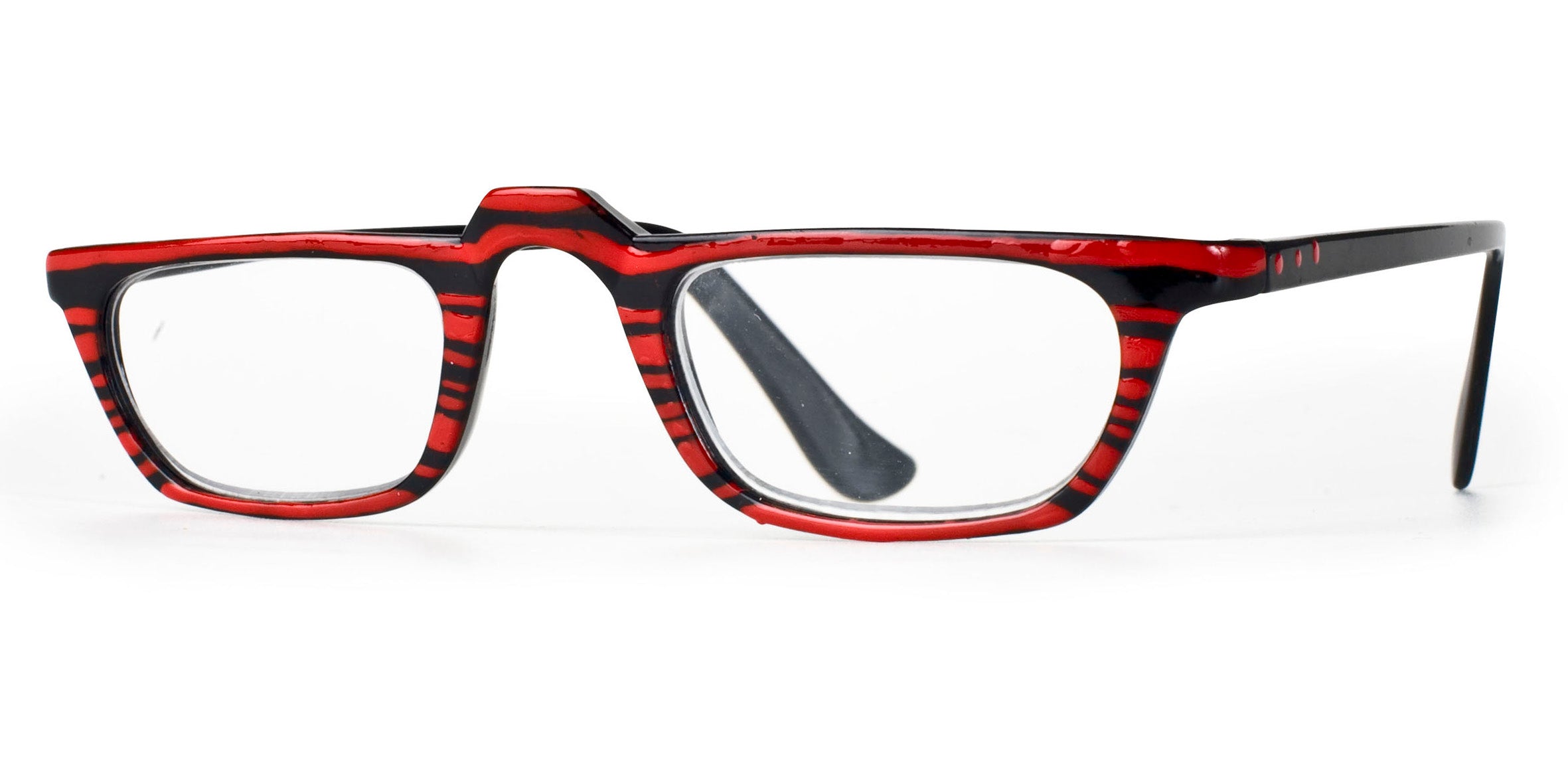 CLIANTHIA red-black Reading glasses