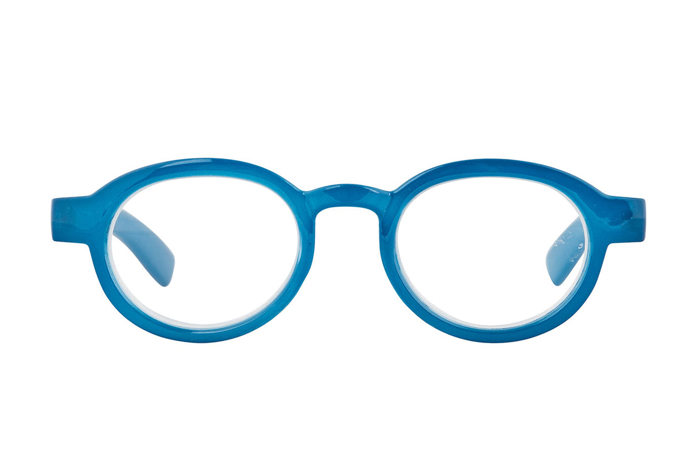 EMY Milky Blue Wood Reading Glasses