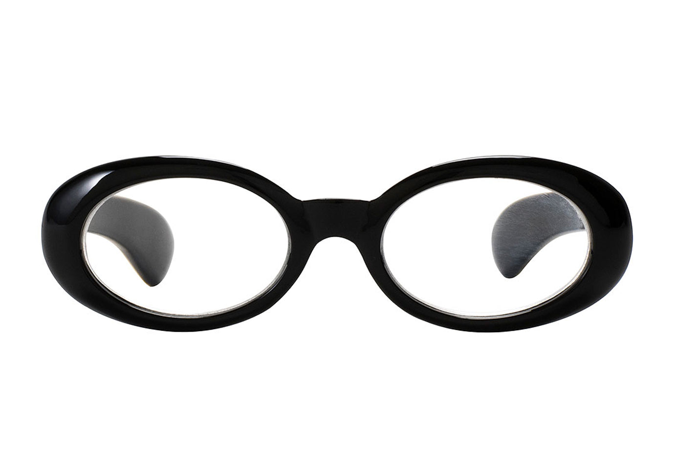 FIONA Solid black Reading Glasses. Vintagmodel- trend just now