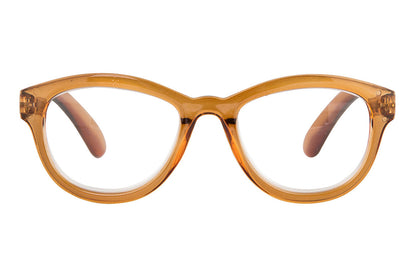 FLORA Transp. D Yellow Reading Glasses