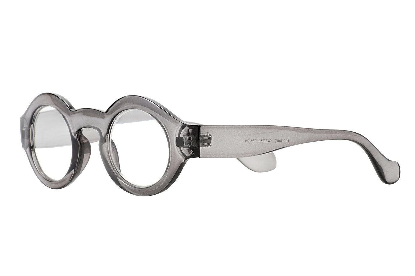 LOGAN Transp. Grey Reading glasses