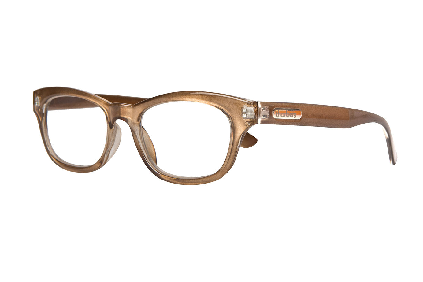 OWEN shiny copper Reading Glasses. 25% RABATT få kvar i lager