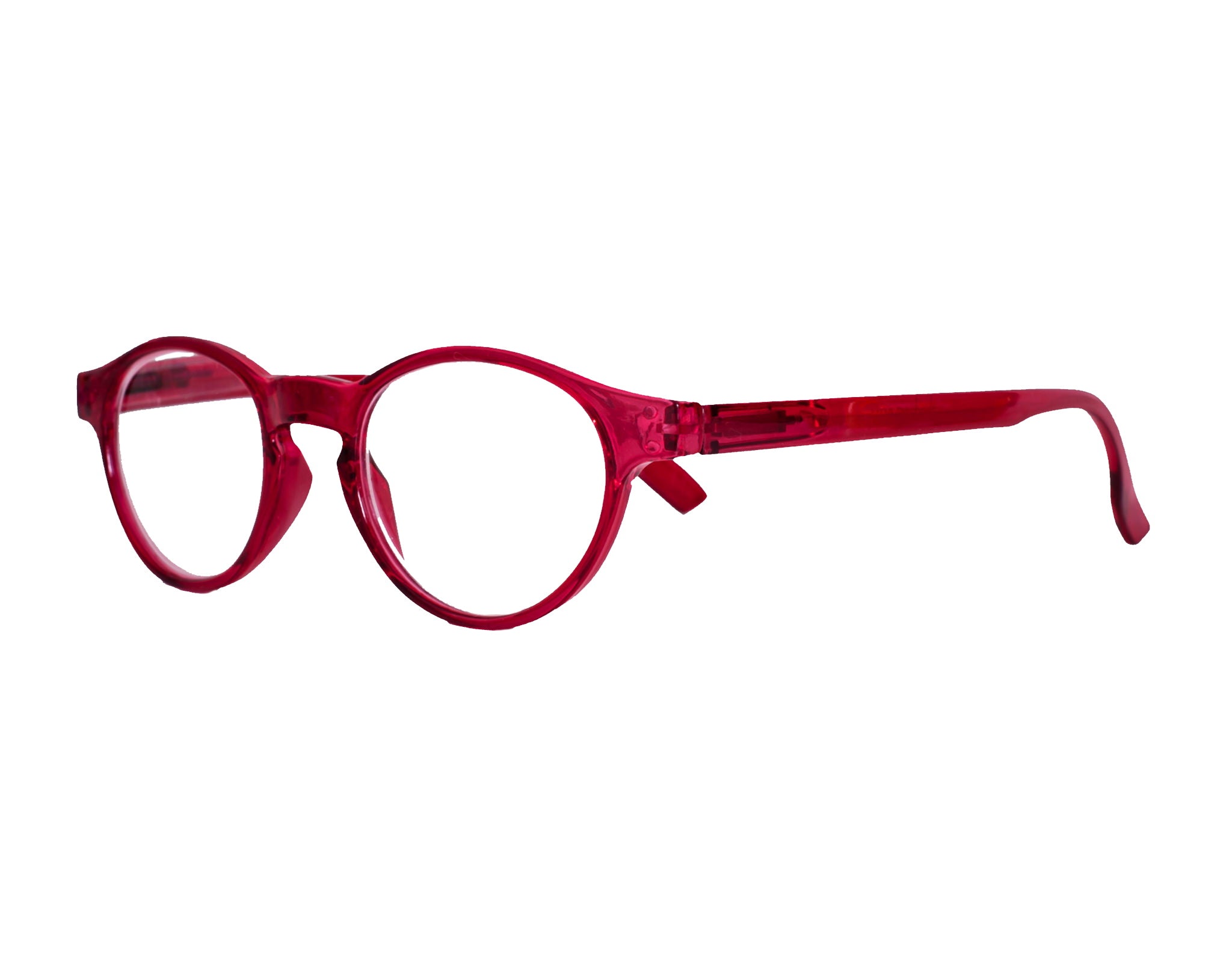 PHILIP transparent red Reading Glasses 70% RABATT, FYND! Få kvar i lager