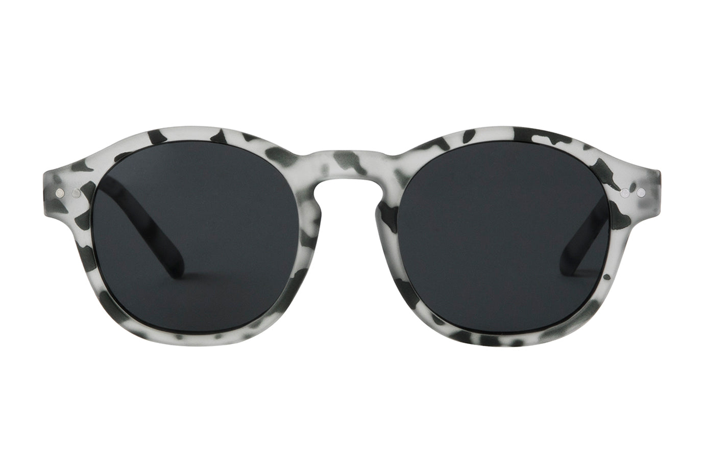 S-COLE demi grey rubber Sunglasses unisex. NU NEDSATT PRIS!