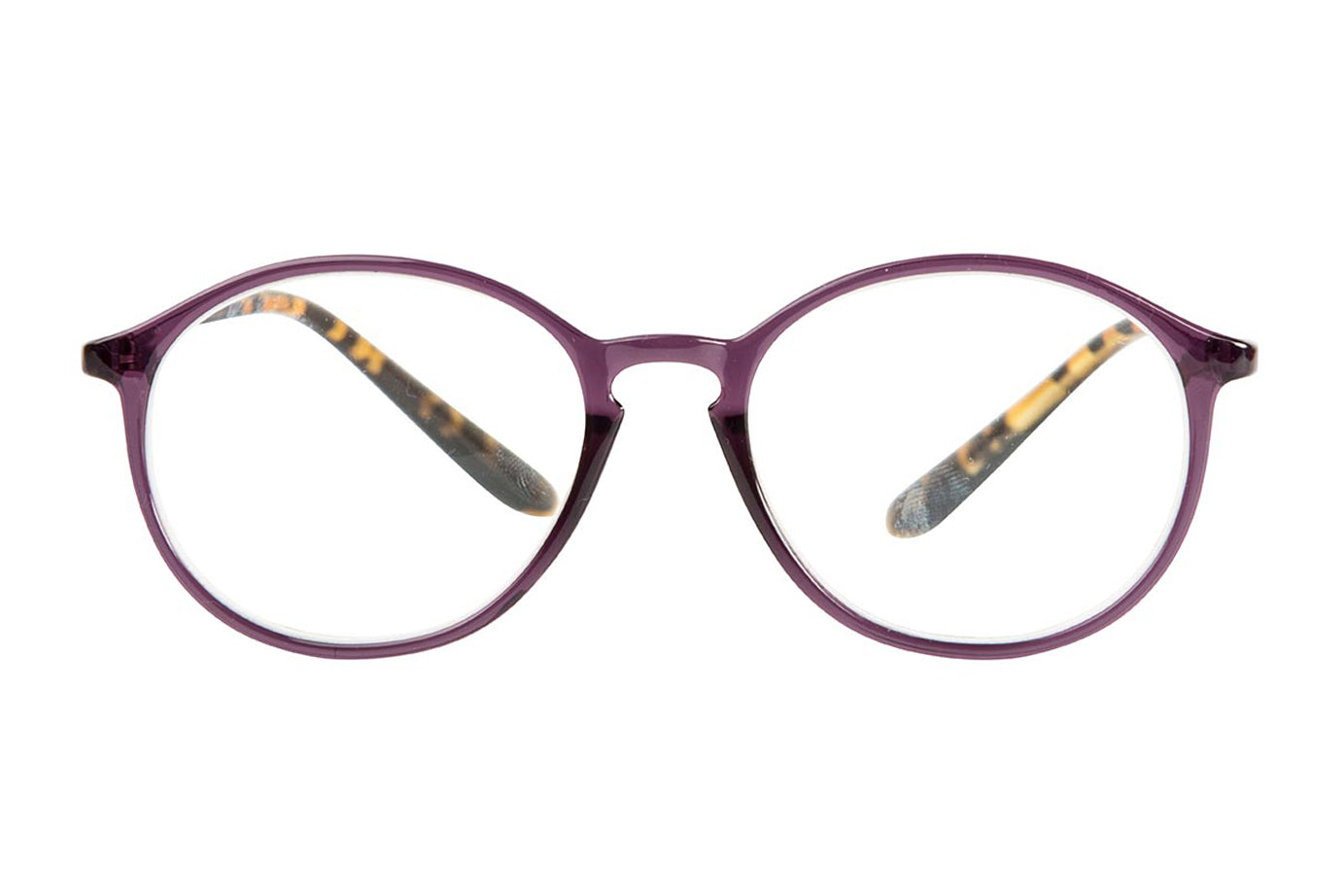 TED transp. purple brown Reading Glasses 35% RABATT