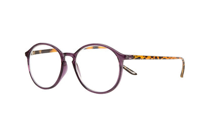 TED transp. purple brown Reading Glasses 35% RABATT