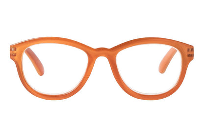 TINDRA Orange Pearl Reading Glasses