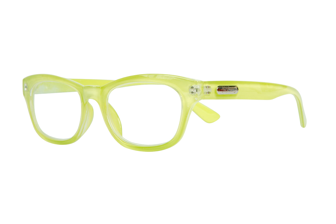 TUVA light lime Reading Glasses 25% RABATT